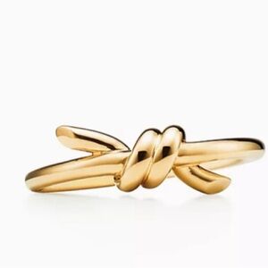 Authentic Tiffany & Co Knot yellow gold ring 18k gold